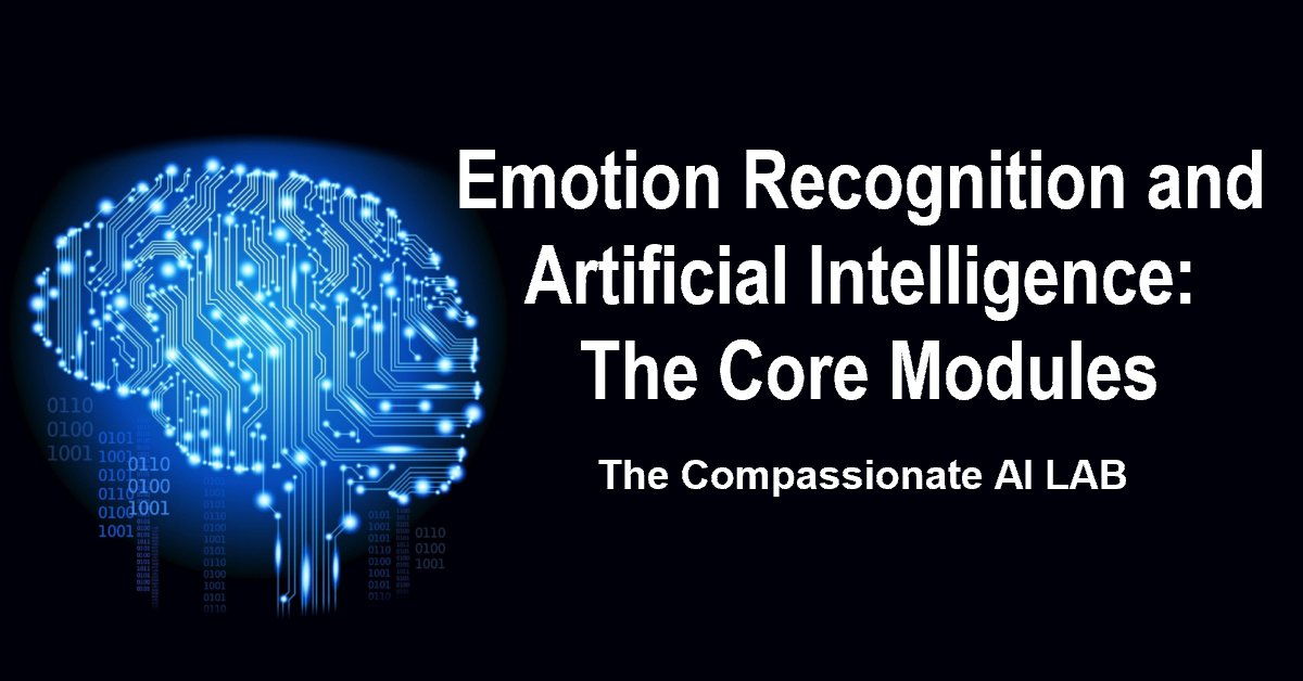 Emotion Recognition and Artificial Intelligence - The Core Modules